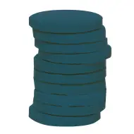 PlayBox: Ricarica di acquerello blu scuro, disco da 30 mm, 1 pezzo
