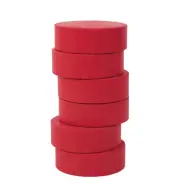 PlayBox: Ricarica di vernice rossa ad acqua disco 55-57mm 1 pezzo