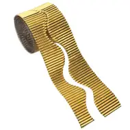 PlayBox: Rotolo di cartone ondulato color oro 50mm 15m