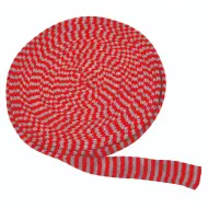 PlayBox: Rotolo di tessuto riempibile rosso-grigio 10 metri