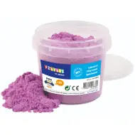 PlayBox: Sabbia modellabile viola in secchio da 1 kg