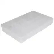 PlayBox: Scatola di stoccaggio trasparente con scomparti regolabili 29,5x18,5x4,5cm