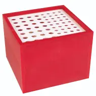 PlayBox: Scatola portapennelli con 64 scomparti 13x13x10cm