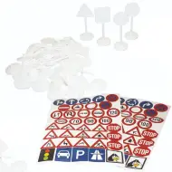 PlayBox: Segnali stradali con adesivi