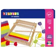 PlayBox: Set completo per tessitura con fili e telaio quadrato