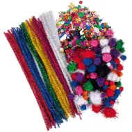 PlayBox: Set creativo con perline, pompon e paillettes, set da 2500 pezzi