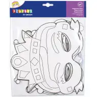 PlayBox: Set di 12 maschere di carta Principesse