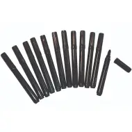 PlayBox: Set di 12 pennarelli spessi neri