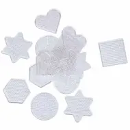 PlayBox: Set di 15 pezzi di basi per perline MIDI da 5 mm stirabili
