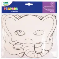 PlayBox: Set di 16 maschere di animali in carta