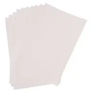 PlayBox: Set di 5 fogli termoretraibili bianchi 20x30 cm