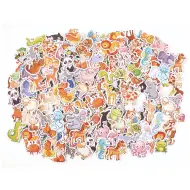 PlayBox: Set di 500 adesivi morbidi con animali
