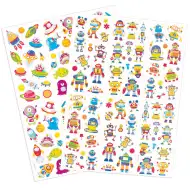 PlayBox: Set di adesivi con alieni e adesivi, 154 pezzi