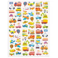 PlayBox: Set di adesivi veicoli 72 pezzi