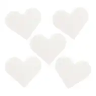 PlayBox: Set di basi a forma di cuore per perline termoadesive MIDI da 5mm, confezione da 5 pezzi