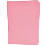 PlayBox: Set di cartoncini rosa formato A4, 25 pezzi, 180gr