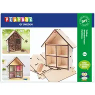 PlayBox: Set di casetta in legno fai-da-te