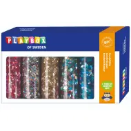 PlayBox: Set di colla glitterata 6 pezzi