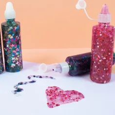 PlayBox: Set di colla glitterata 6 pezzi immagine 2