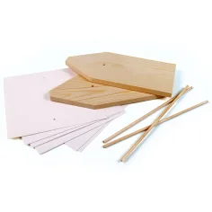 PlayBox: Set di costruzione di barche a vela in legno immagine 2