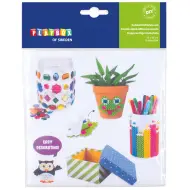 PlayBox: Set di fogli adesivi bifacciali 15x15cm 5 fogli