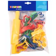 PlayBox: Set di formine tagliapasta con mattarello 17 pezzi