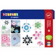 PlayBox: Set di perline MIDI da 5 mm stirabili da 4000 pezzi per fiocchi di neve natalizi