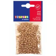 PlayBox: Set di perline rotonde dorate da 300 pezzi