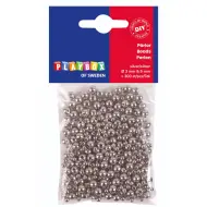 PlayBox: Set di perline rotonde in argento da 300 pezzi