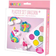 PlayBox: Set di stampi in gesso per magneti da frigorifero a forma di unicorno