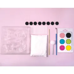 PlayBox: Set di stampi in gesso per magneti da frigorifero a forma di unicorno immagine 2