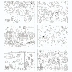 PlayBox: Set di tovagliette da colorare immagine 2