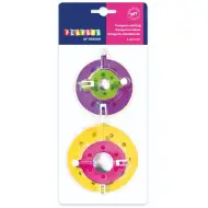 PlayBox: Set per creare pom-pom, 4 pezzi