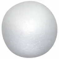 PlayBox: Sfera decorativa in polistirolo 10cm 1 pezzo