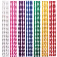 PlayBox: Strass autoadesivi colorati 1176 pezzi 8mm
