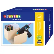 PlayBox: Supporto per pistola incollatrice in legno 14,5x11cm