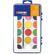 PlayBox: Tavolozza ad acquerelli con 18 colori