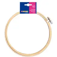 PlayBox: Telaio da ricamo in legno diametro 15 cm