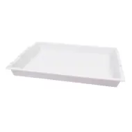 PlayBox: Vassoio bianco in plastica con manici 41x31cm