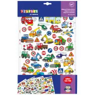 PlayBox: Veicoli set mega adesivi da 500 pezzi