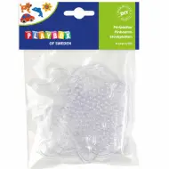 PlayBox: base perline stirabili MIDI da 5mm - cane, auto, pesce, fiore confezione da 4 pezzi