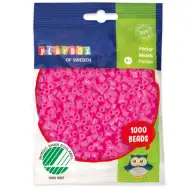 PlayBox: perline da stirare MIDI da 5 mm, confezione da 1000 pezzi, colore rosa