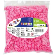 PlayBox: perline stirabili XL MAXI da 9mm confezione da 1000 pezzi colore rosa
