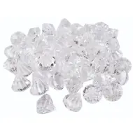 PlayBox: set di 50 cristalli in plastica da 3,7 cm