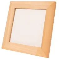Playbox: Cornice in legno naturale da dipingere – 120 x 120 mm
