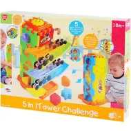 Playgo: 5 in 1 gioco torre di sviluppo delle abilità per bambini