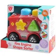 Playgo: Camion dei pompieri con forme da incastrare