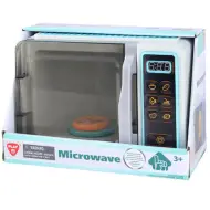 Playgo: Forno a microonde con luci, suoni ed elementi mobili 25x12x17cm