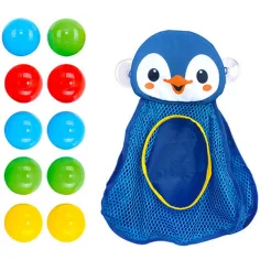 Playgo: Gioco da bagno raccogli palline con pinguini immagine 2