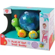 Playgo: Lumaca a sonagli con forme da inserire spingibile